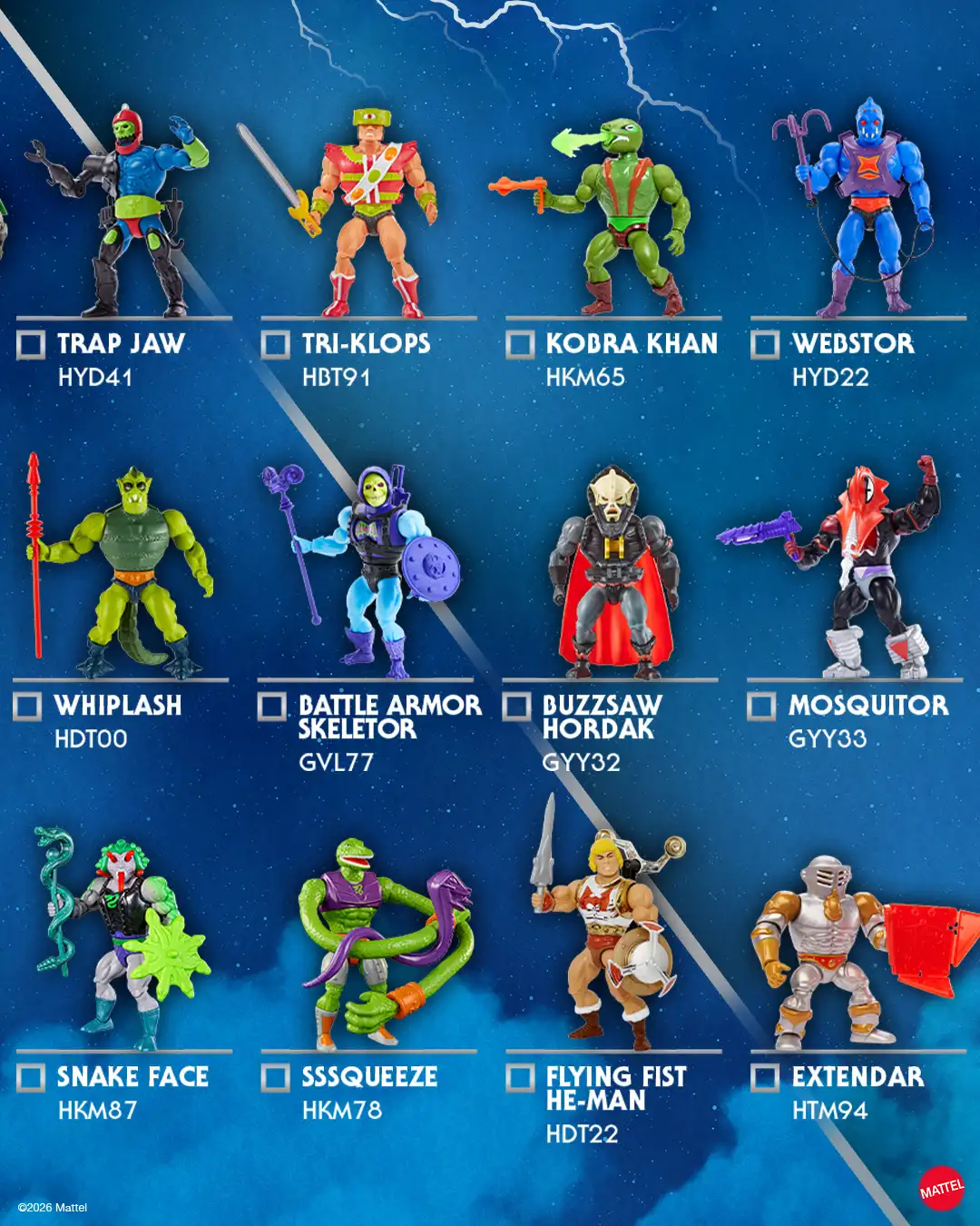 Masters of the Universe Origins Checklist 5