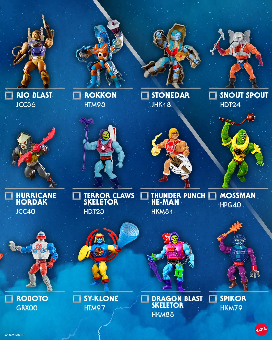 Masters of the Universe Origins Checklist 4
