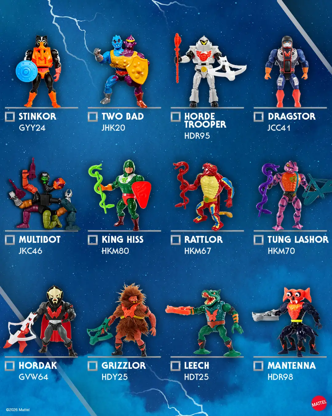 Masters of the Universe Origins Checklist 3