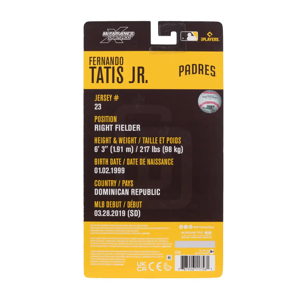 MLB SportsPicks Fernando Tatis Jr. (San Diego Padres) figure 09