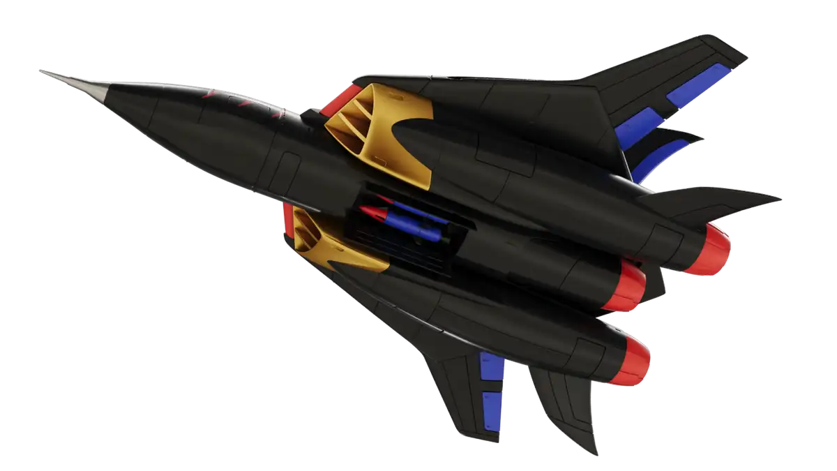 Full-color Turbokat underside render showing intakes and engine housings