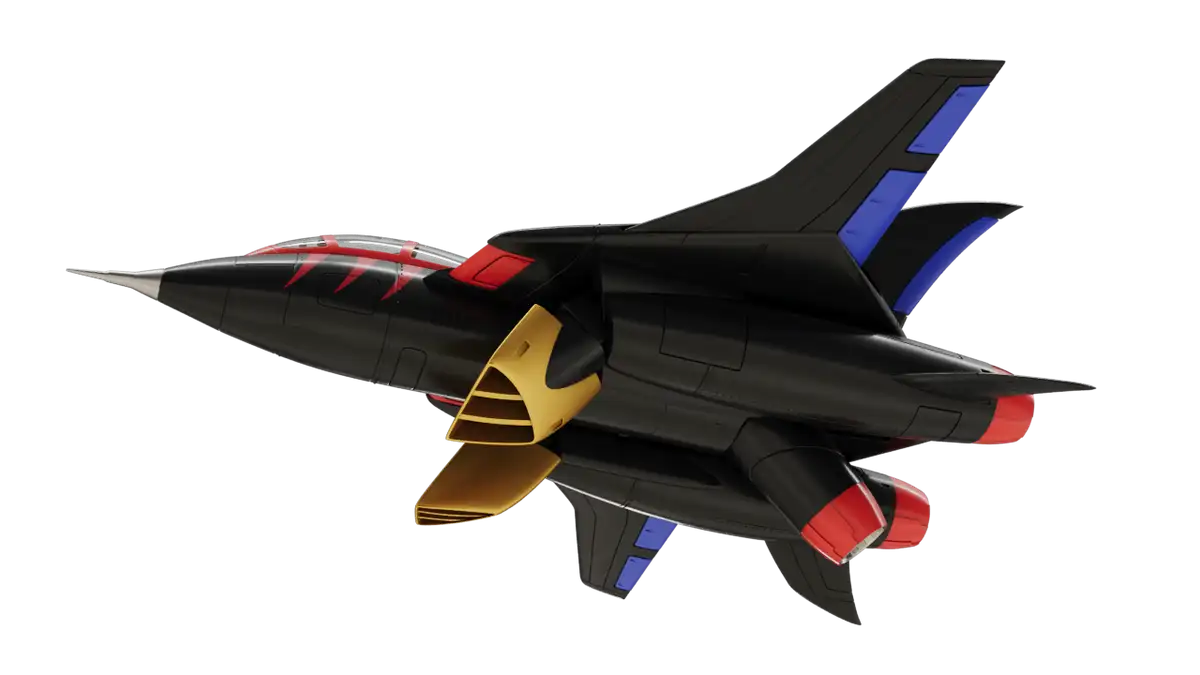 Full-color Turbokat underside three-quarter render showing recessed panels and fins
